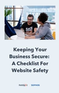 Cover Image Keeping Your Business Secure_ A Checklist For Basic Website Safety