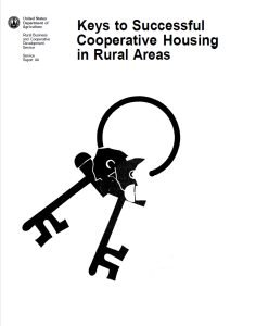 Cover Image Key to Successful Cooperative Housing in Rural Areas