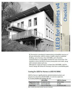 Cover Image LEED-Homes-Checklist