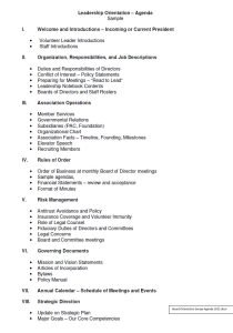 Cover Image Leadership Orientation Agenda