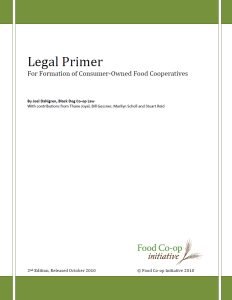 Cover Image Legal Primer
