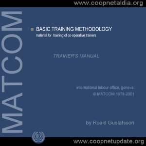 Cover Image MATCOM Material for training co-operative trainers