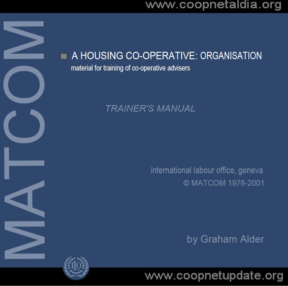 COver Image MATCOM Material for training of co-operative advisers