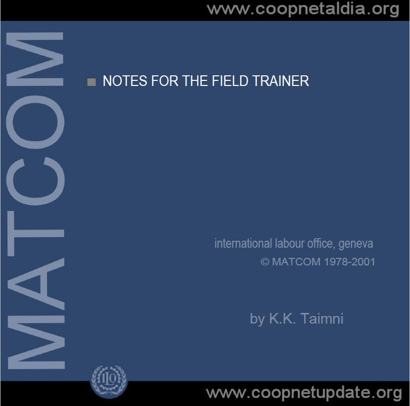 MATCOM  Notes for the Field Trainer