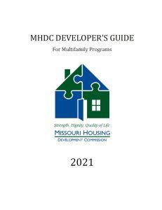 Cover Image MHDC Developers Guide