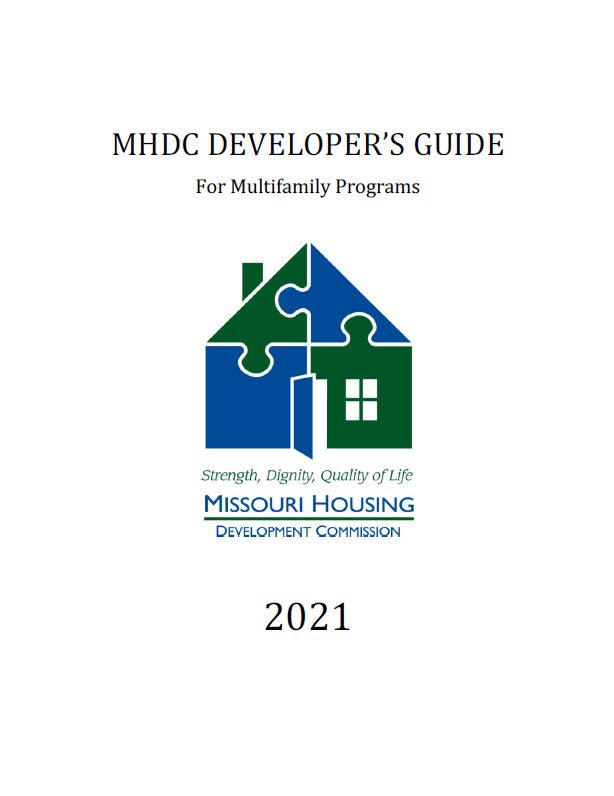 Cover Image MHDC Developers Guide for Multifamily Programs