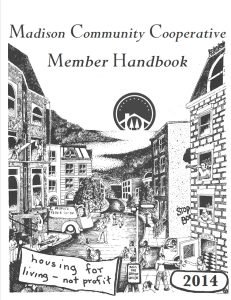 Cover image Madison Community Cooperative Member Handbook