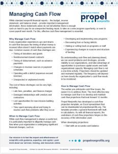 Cover Image Managing Cash Flow