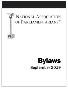 Cover Image NAP Bylaws