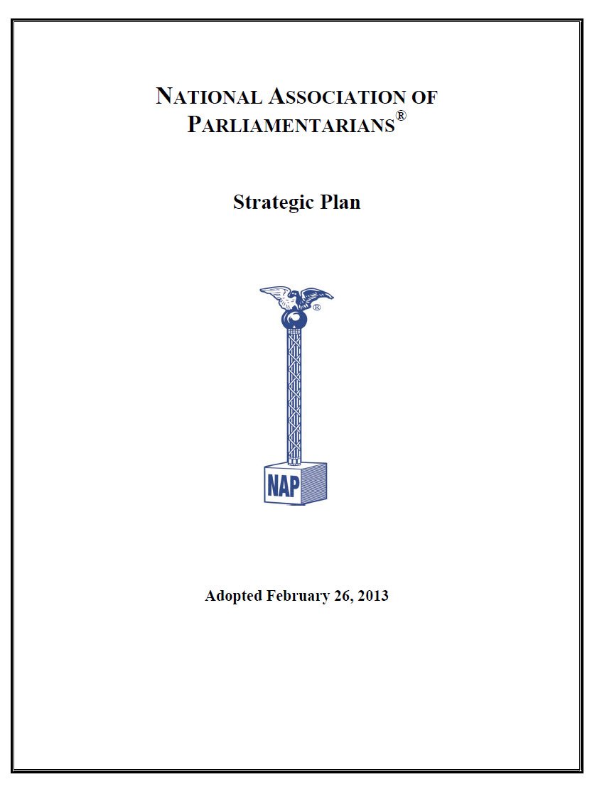Cover Image NAP Strategic Plan