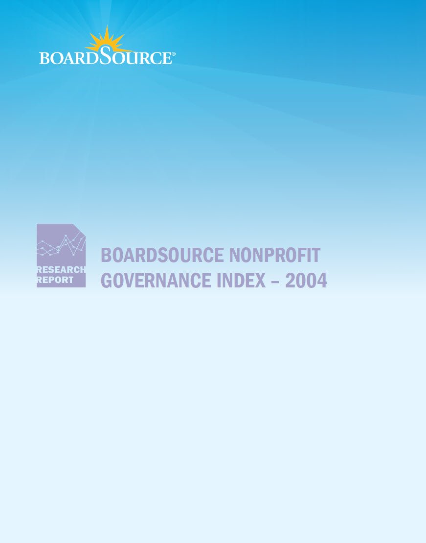 Cover Image Nonprofit Governance Index