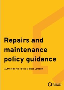 Cover Image Policy Repairs and Maintenance Guidance
