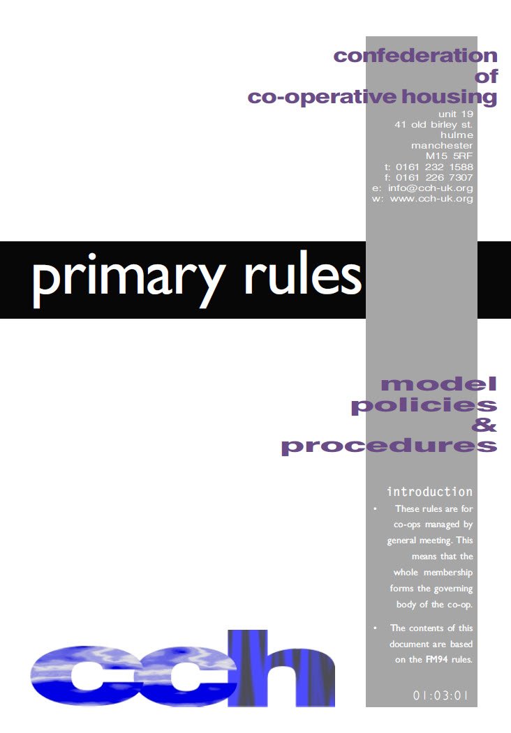 Primary Rules