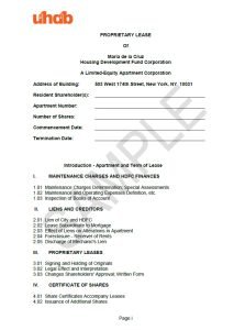 Cover Image Proprietary Lease