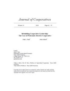 Cover Image Rebuilding Cooperative Leadership Electrical Coop