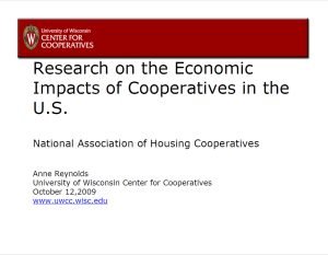 Cover Image Research on Economic Impact of Cooperatives