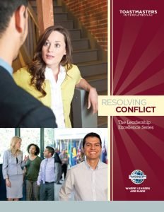 Cover Image Resolving Conflict the Leadership Series