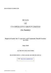 Cover Image Rules of Cooperative Group