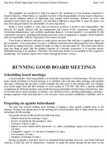 Cover Image Running Good Board Meetings
