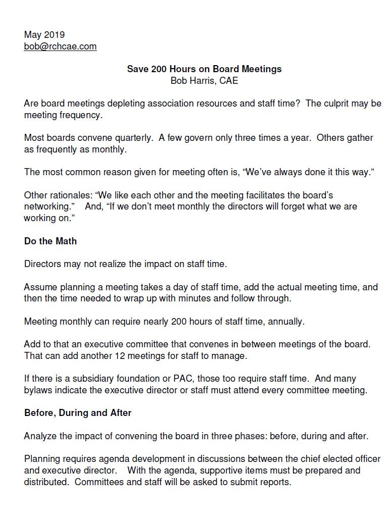 Cover Image Save 200 Hours Year on Board Meetings