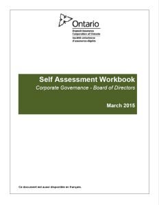 Cover Image Self Assessment Workbook