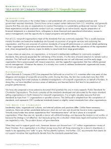 Cover Image Self-Audit of Common Standards for U.S. Nonprofit Organizations