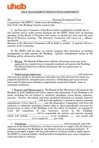 Cover Image Self Management Resolution Agreement