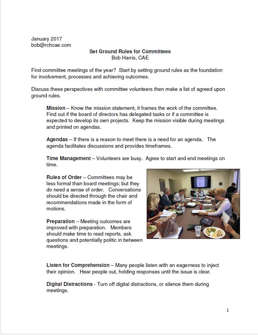 Cover Image Set Ground Rules for committee