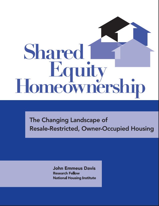 Shared Equity Homeownership – The Changing Landscape of Resale-Restricted