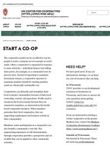 Cover Image Start a co-op UW