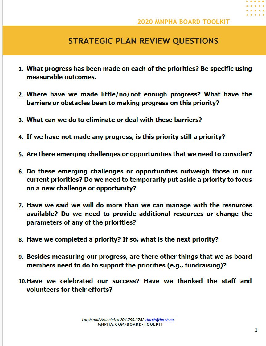 Cover Image Strategic-Plan-Review-Questions-Lorch-Assc