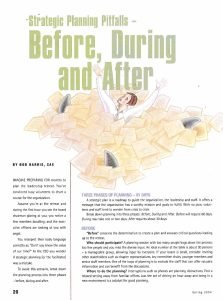 Cover Image Strategic Planning Pitfalls Before, During, and After