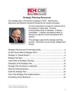 Cover Image Strategic Planning Resource