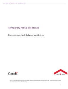 Cover Image Temporary Rental Assistance