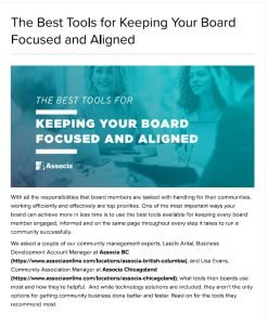 Cover Image The Best Tools for Keeping Your Board Focused and Aligned