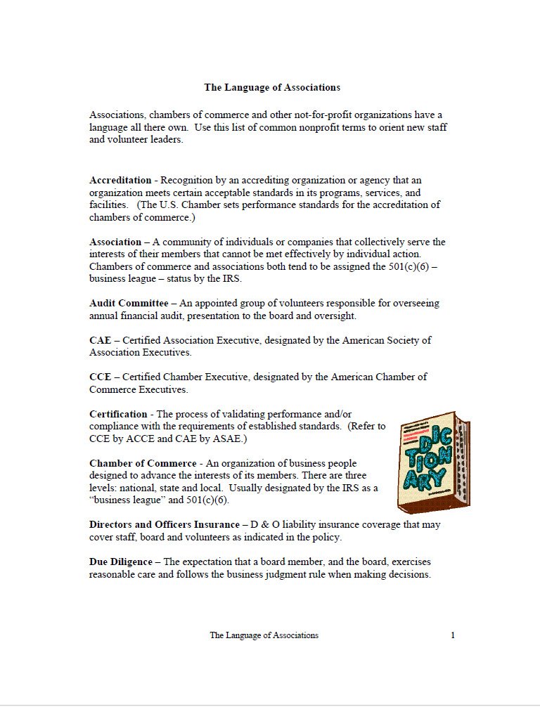 Cover Image The Language of Associations