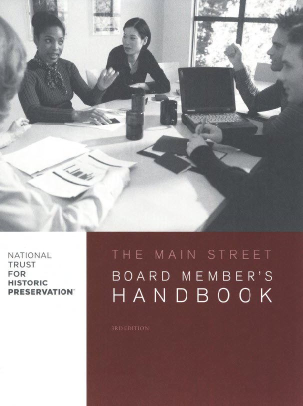 The Main Street Board Member’s Handbook