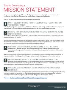 Cover Image Tips-Mission-Statement