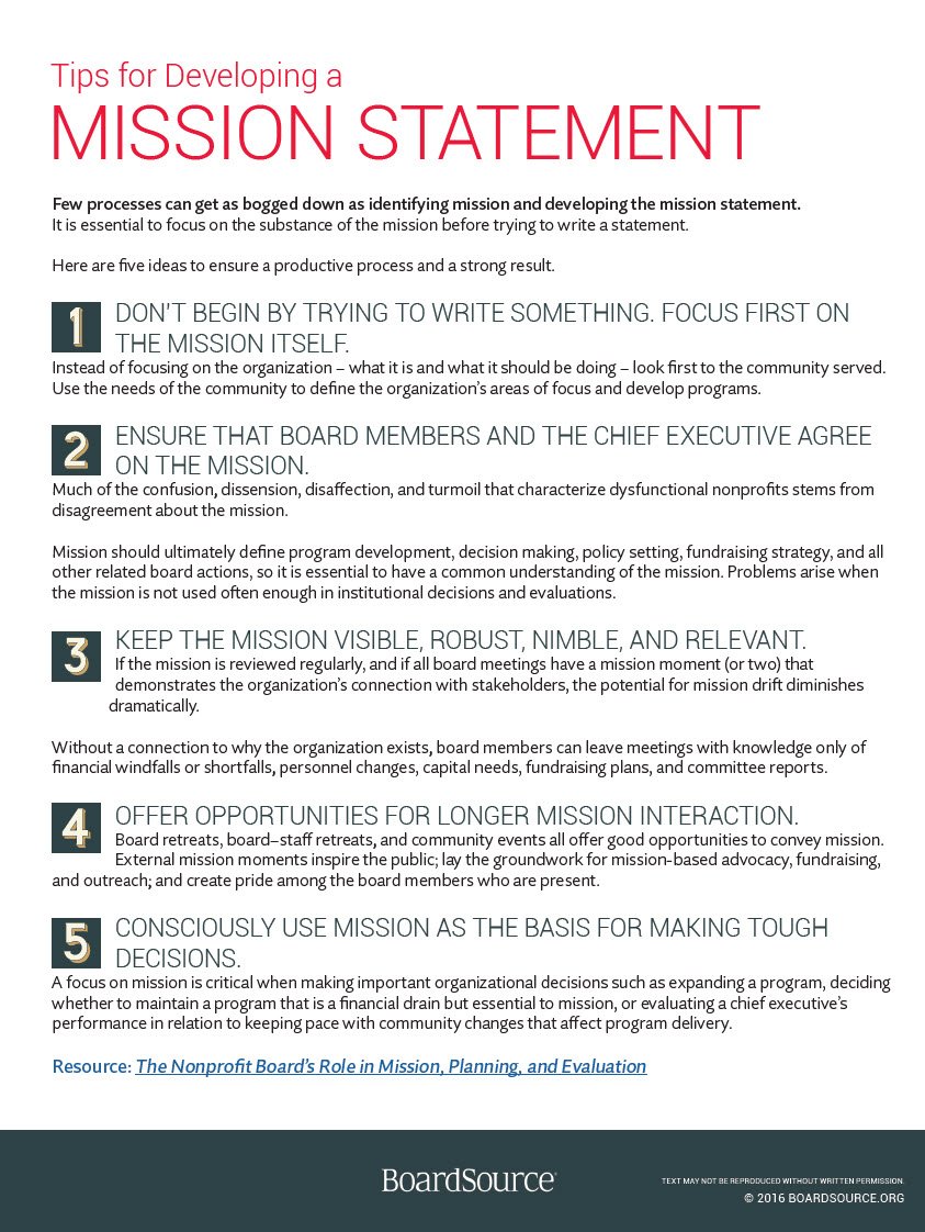 Tips-Mission-Statement