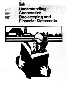 Cover Image Understanding Cooperative Bookkeeping and financial
