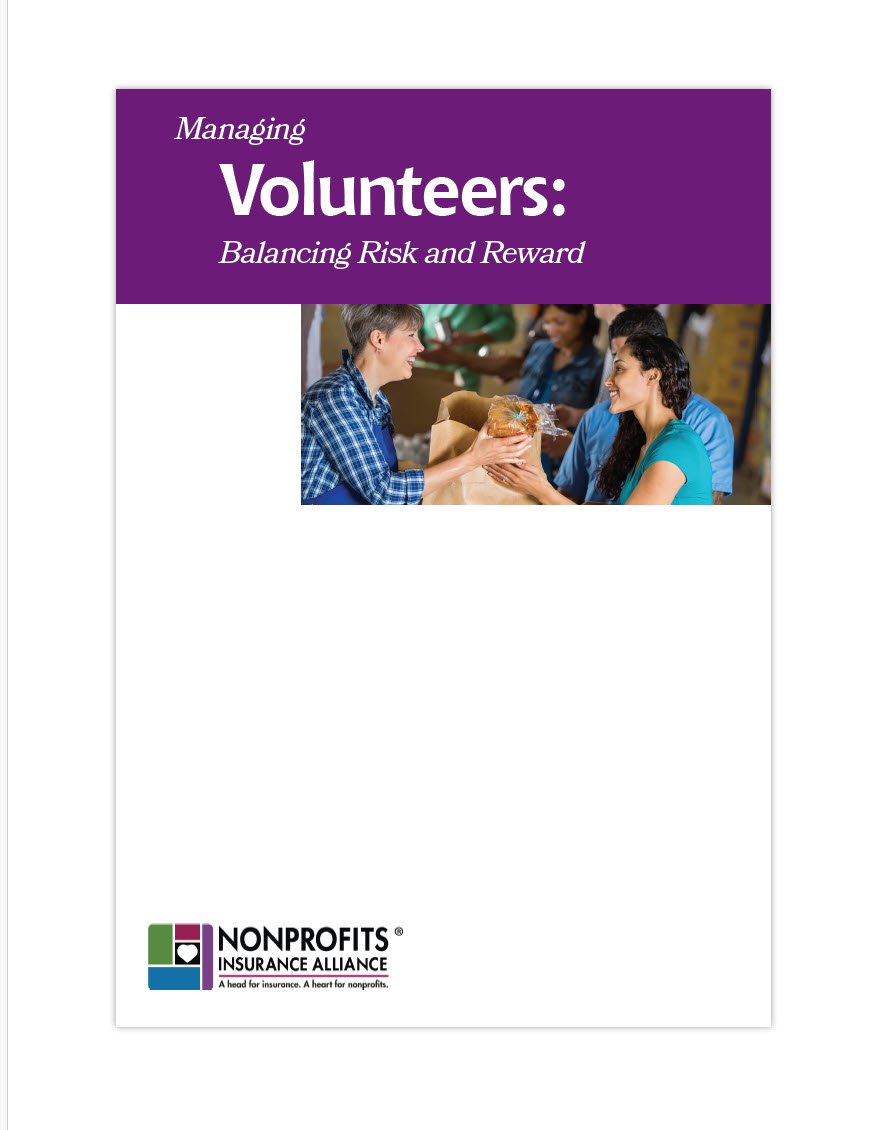 Volunteers – Balancing Risk and Reward