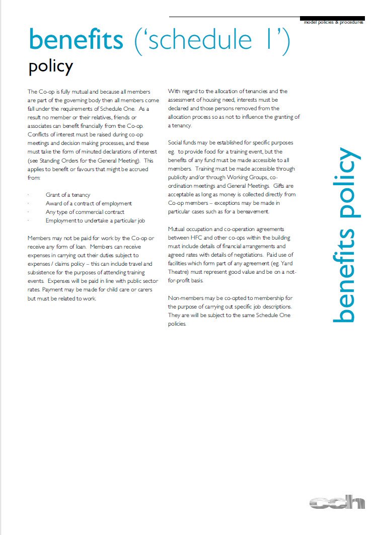 Cover Image benefits policy