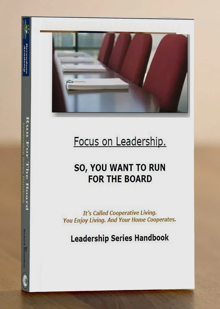 So you Want to run for the board