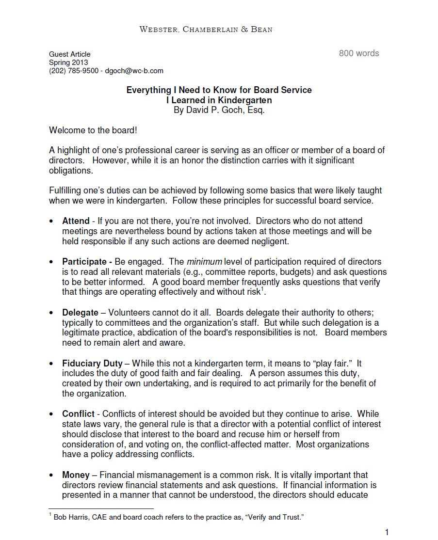 Cover Image everything i need to know for board service i learned in kindergarten