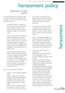 Cover Image harassment policy