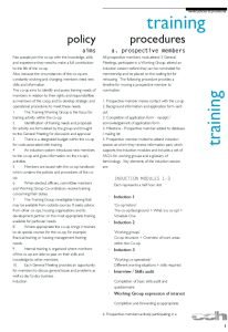 Cover Image training policy