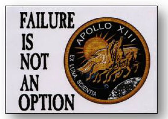 Failure is not an option Image