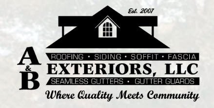 A & B Exteriors logo
