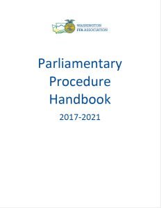 Cover Image Parliamentary Procedure Handbook 2017-2021