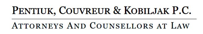 Pentiuk Couvreur Kobiljak law logo